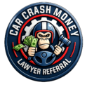 car crash money transparent logo